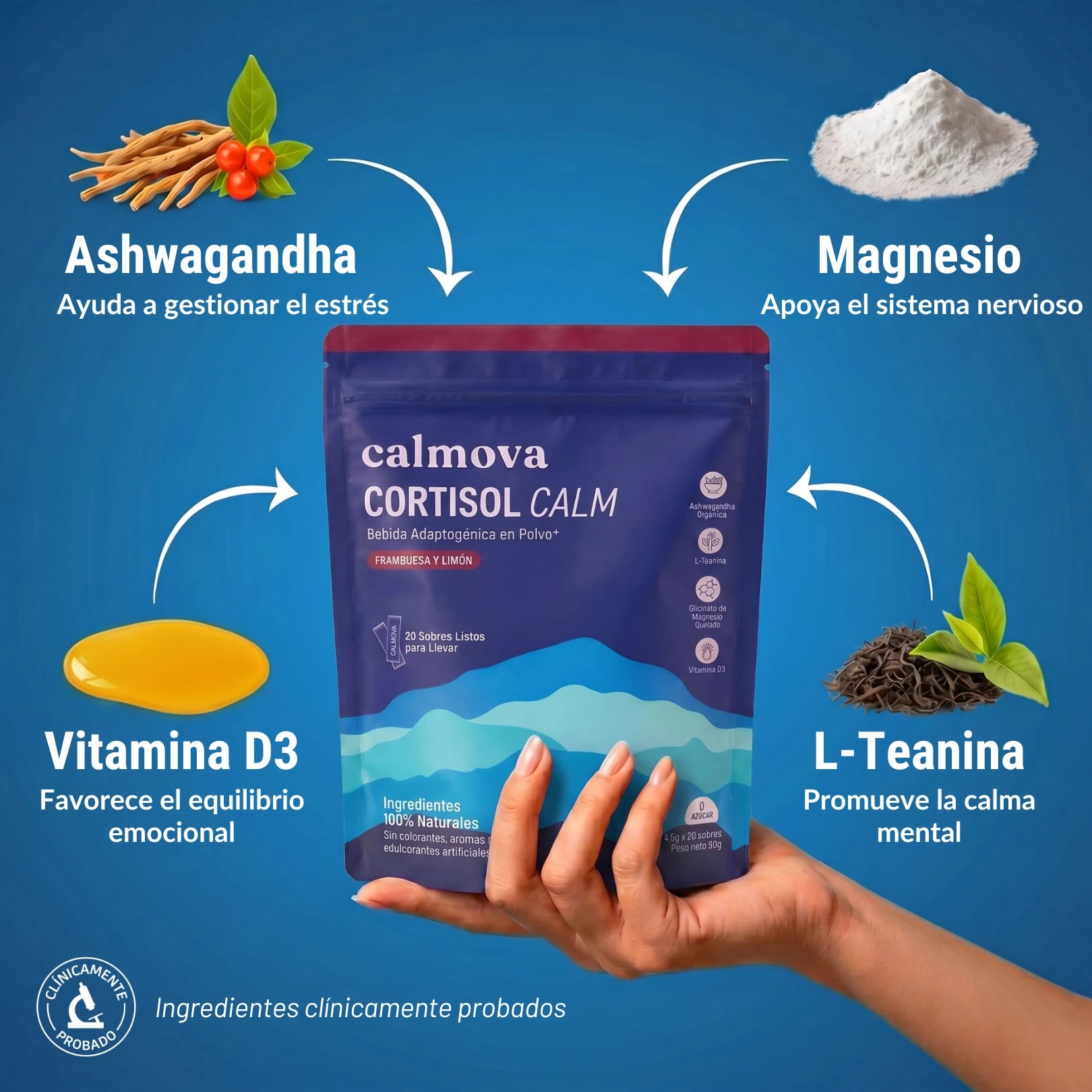 Menos cortisol, más calma