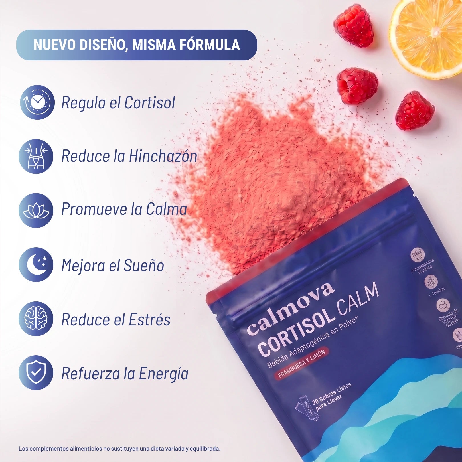 Menos cortisol, más calma